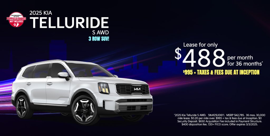 2025 Kia Telluride S AWD
