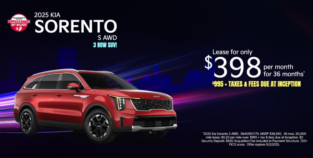 2025 Kia Sorento S AWD