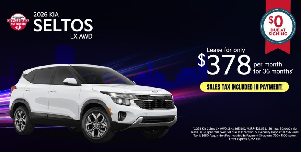 2026 Kia Seltos LX AWD