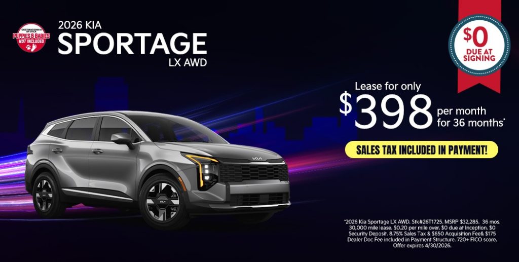  2026 Kia Sportage LX AWD