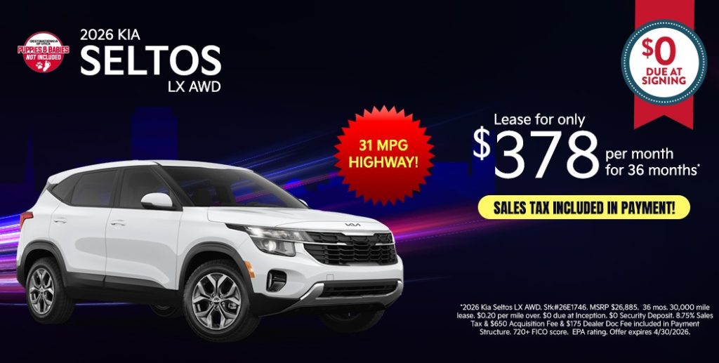 2026 Kia Seltos LX AWD