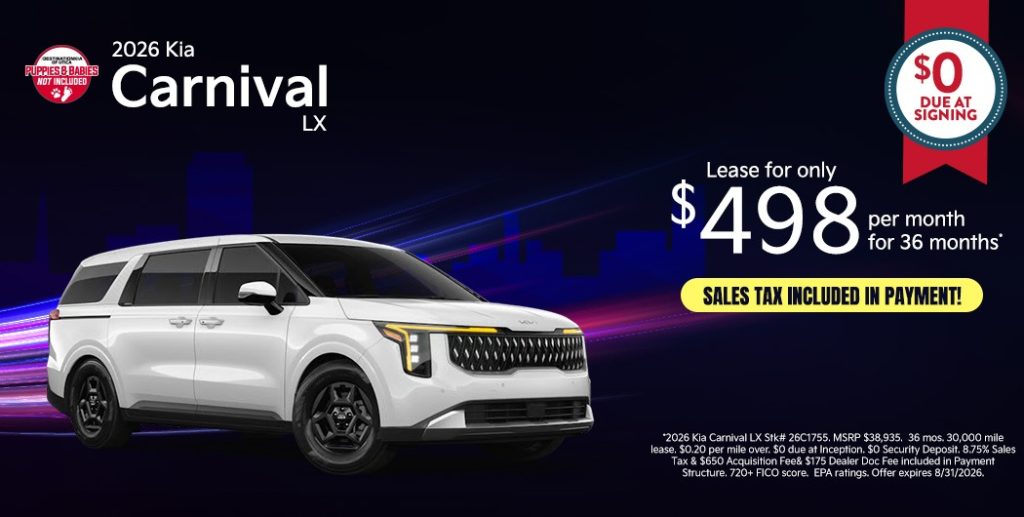2026 Kia Carnival LX