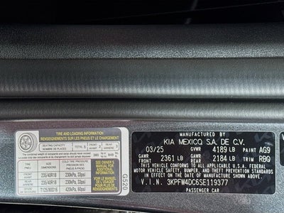 2025 Kia K4 GT-Line Turbo