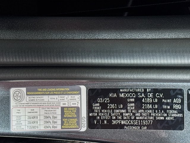 2025 Kia K4 GT-Line Turbo