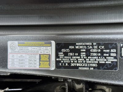 2025 Kia K4 GT-Line Turbo