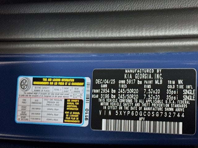 2025 Kia Telluride S