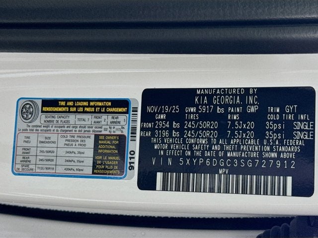 2025 Kia Telluride S