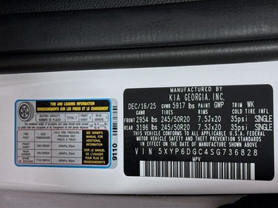 2025 Kia Telluride S