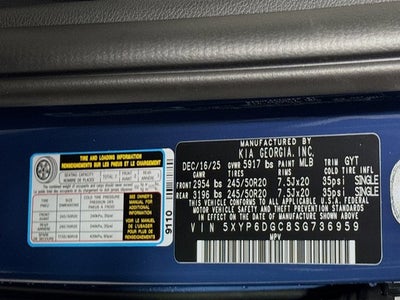 2025 Kia Telluride S