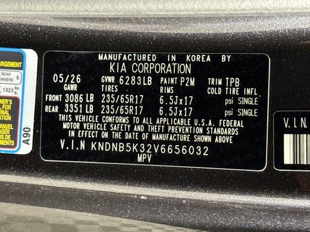 2027 Kia Carnival LXS