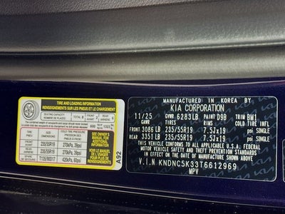 2026 Kia Carnival EX