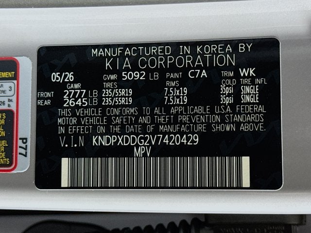 2027 Kia SPORTAGE HYBRID SX-Prestige