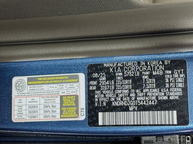 2026 Kia Sorento Hybrid EX