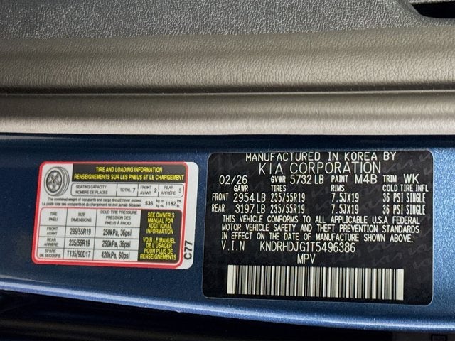 2026 Kia Sorento Hybrid EX