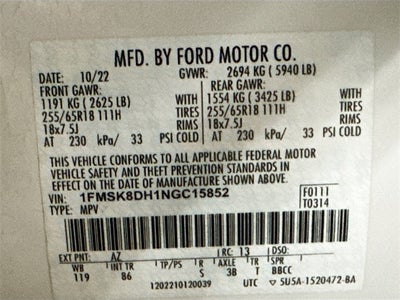 2022 Ford Explorer XLT