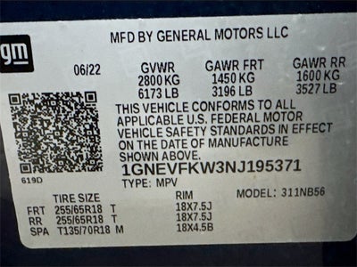 2022 Chevrolet Traverse LS