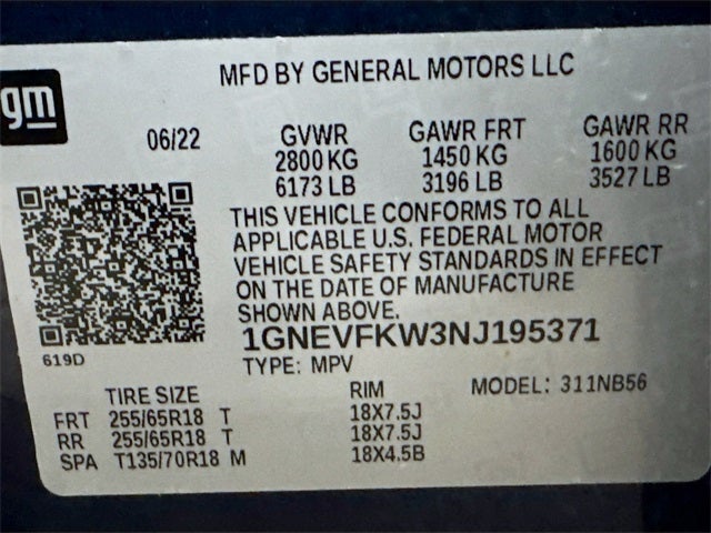 2022 Chevrolet Traverse LS