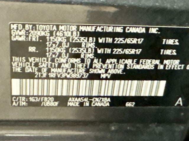 2023 Toyota RAV4 LE