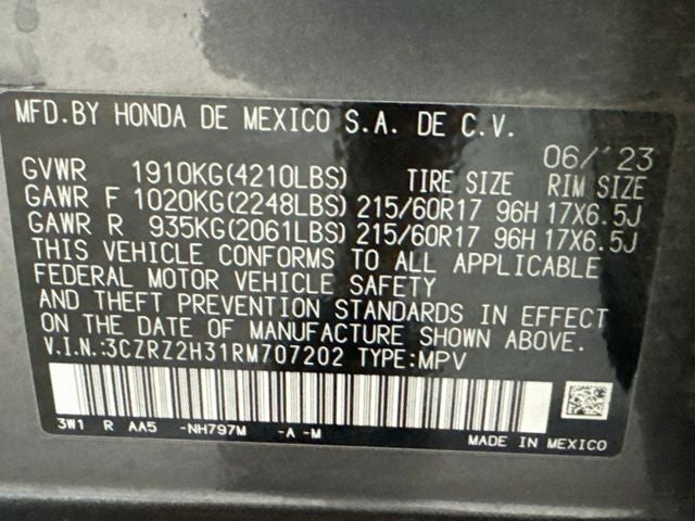 2024 Honda HR-V LX