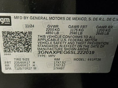 2025 Chevrolet Equinox LT