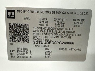 2023 GMC Sierra 1500 SLT