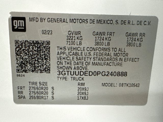 2023 GMC Sierra 1500 SLT