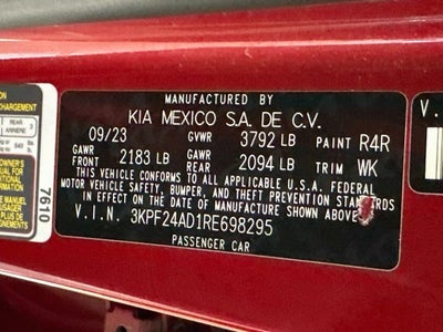 2024 Kia Forte LXS