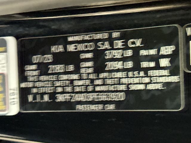 2023 Kia Forte LXS