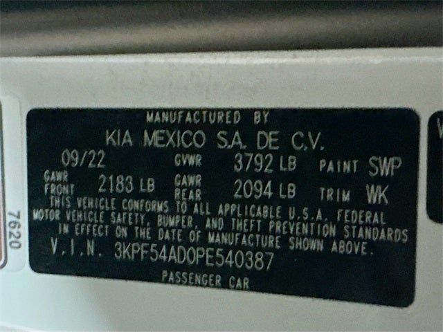 2023 Kia Forte GT-Line