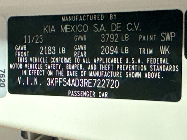 2024 Kia Forte GT-Line