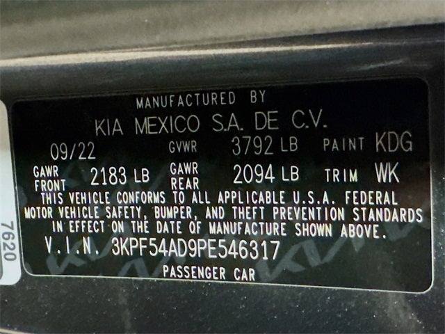 2023 Kia Forte GT-Line