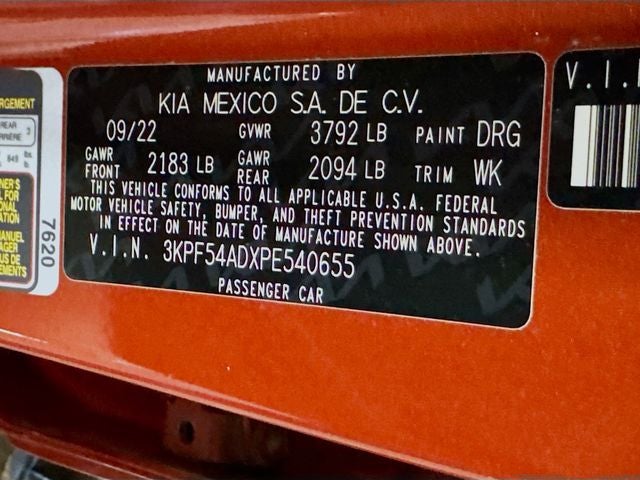 2023 Kia Forte GT-Line