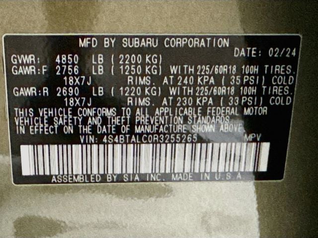 2024 Subaru Outback Onyx Edition
