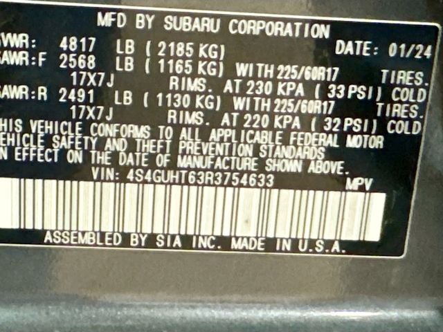 2024 Subaru Crosstrek Wilderness