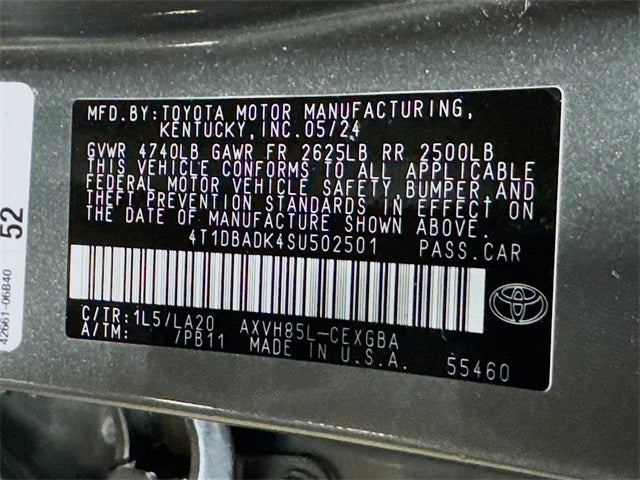 2025 Toyota Camry XLE