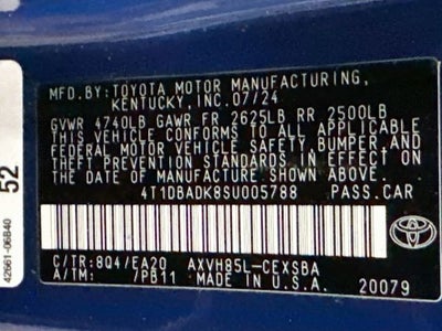 2025 Toyota Camry SE
