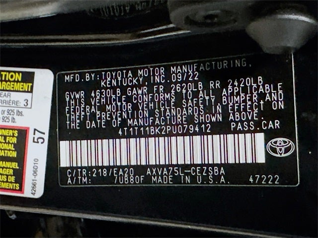 2023 Toyota Camry SE