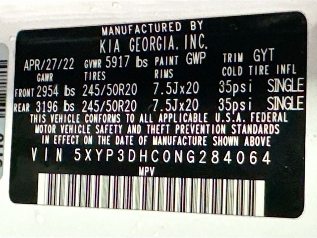 2022 Kia Telluride EX