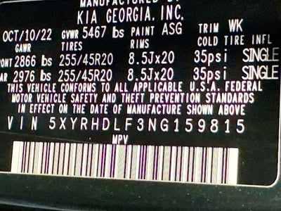 2022 Kia Sorento X-Line EX