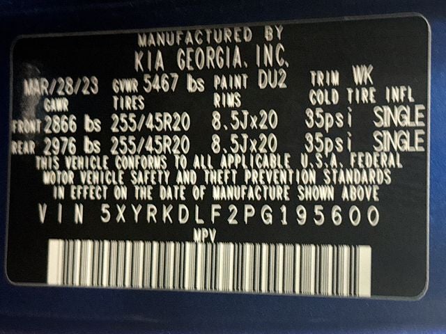 2023 Kia Sorento SX