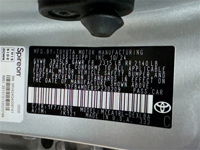 2025 Toyota Corolla LE