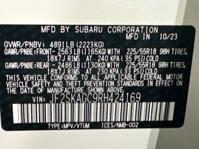2024 Subaru Forester Sport
