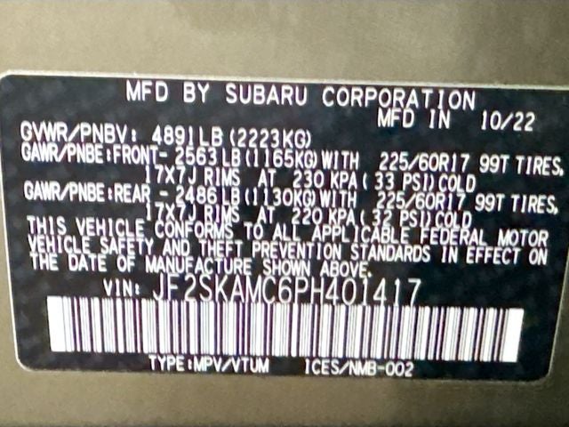 2023 Subaru Forester Wilderness