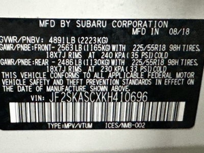 2019 Subaru Forester Limited
