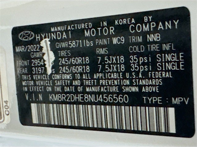 2022 Hyundai Palisade SEL