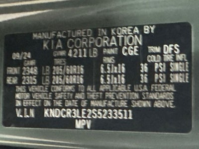2025 Kia Niro EX