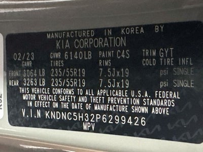 2023 Kia Carnival EX
