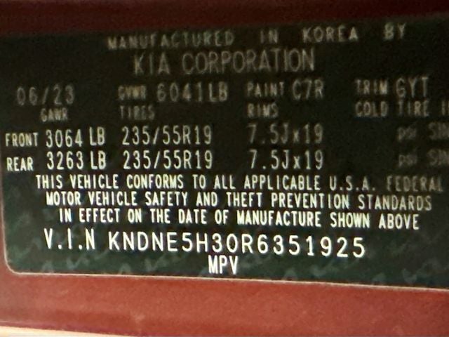 2024 Kia Carnival SX Prestige