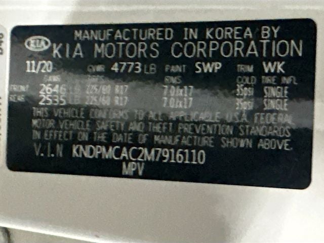 2021 Kia Sportage LX