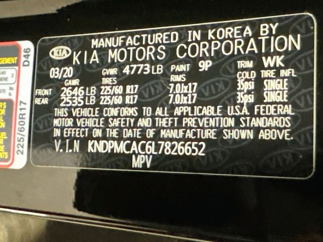 2020 Kia Sportage LX